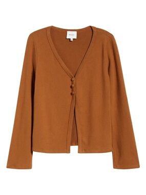 Reformation Millie Split Front Cardigan
